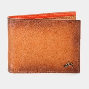 Velez men’s 100% leather wallet. RFID protection. NWT.